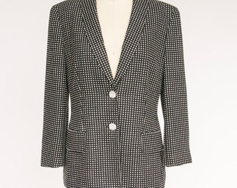 1990s Escada Blazer Designer Suit Jacket S