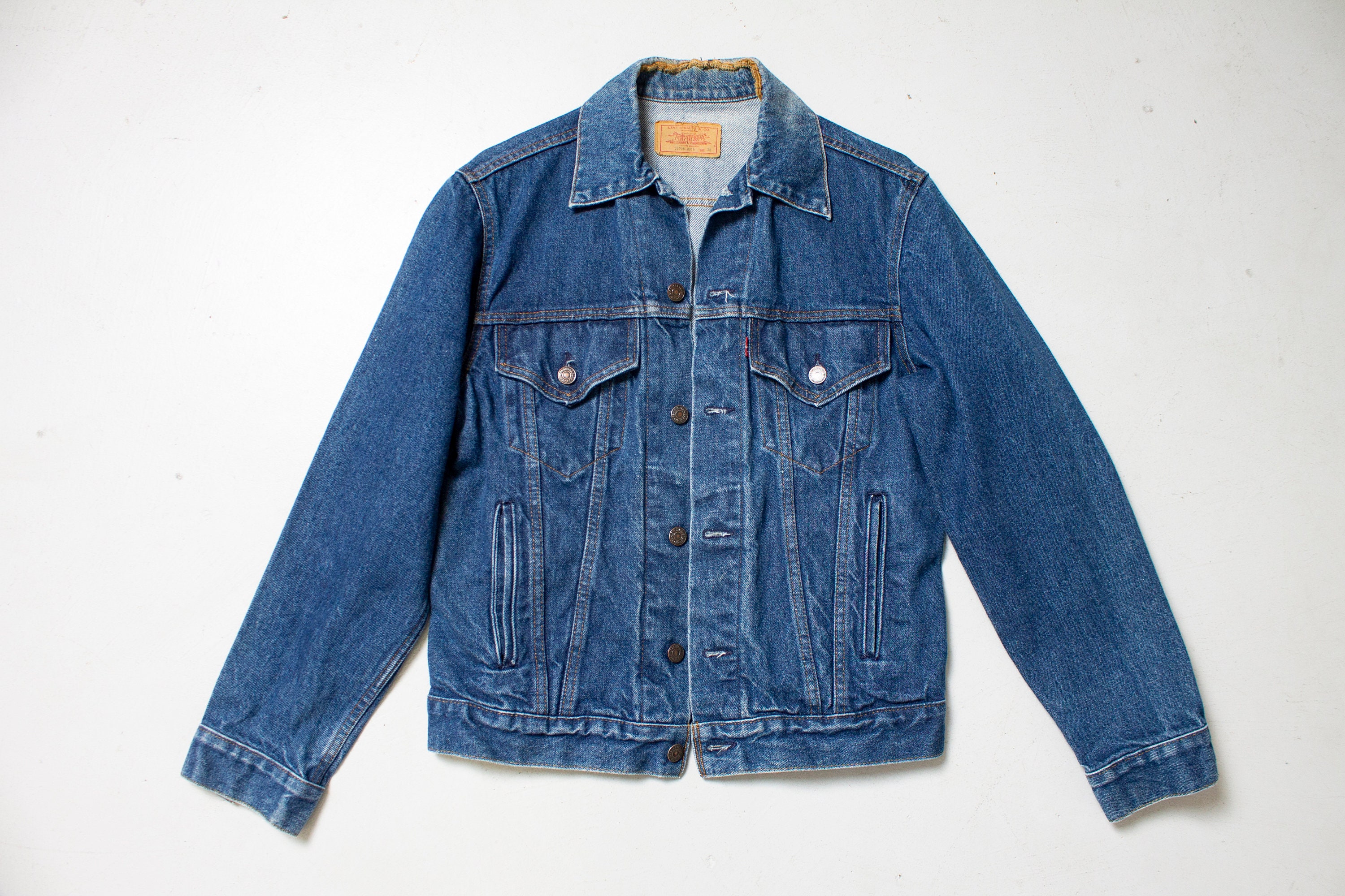 Levi's Denim Jacket 1980s Blue Jean M 38