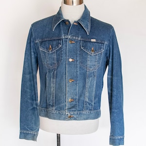 1970s Herren Jeansjacke aus Baumwolle Sedgefield M