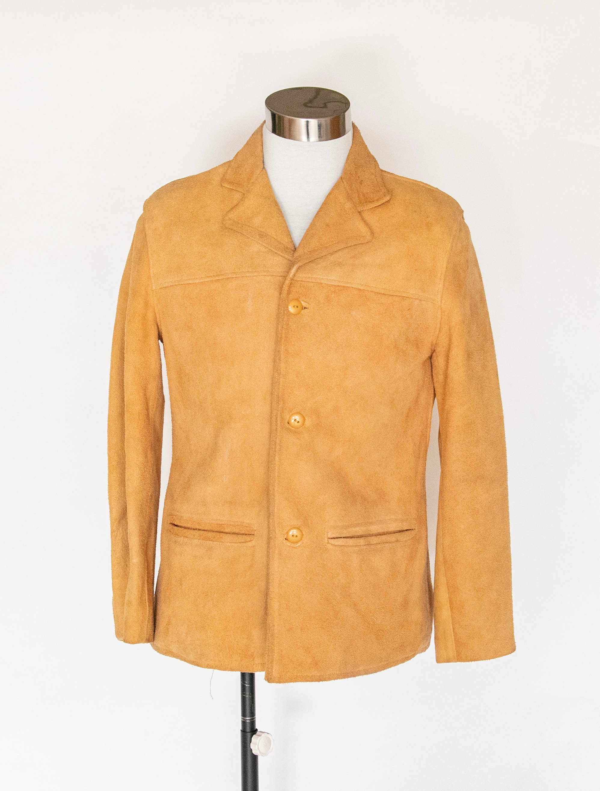 Long suede cheap jacket