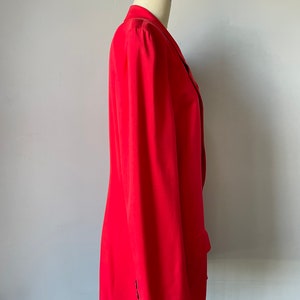 Christian Dior Blazer 1990s Red Suit Jacket M - Etsy