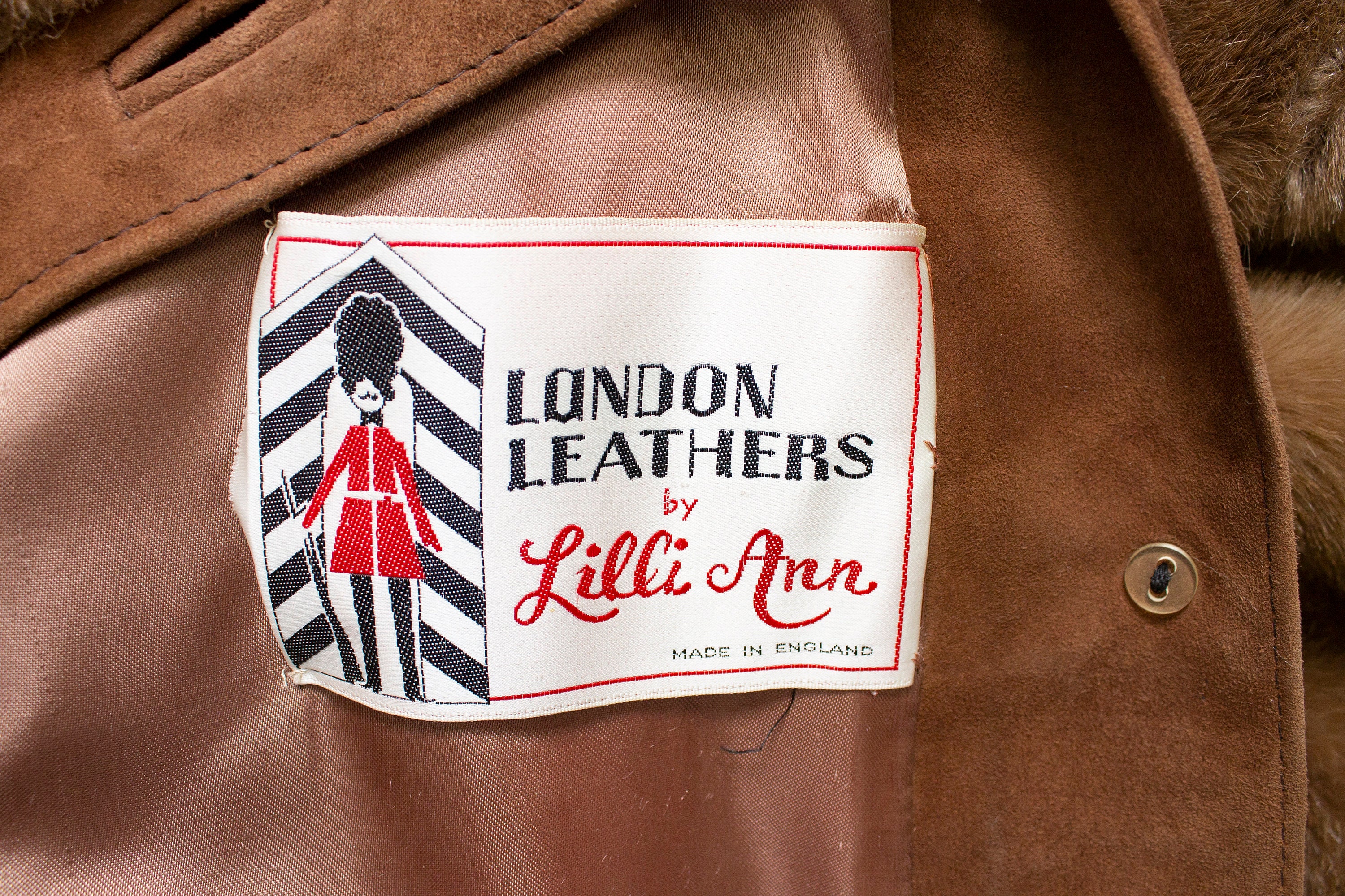 1970年代 LILLI ANN コート フェイクファー スエード M - Etsy 日本