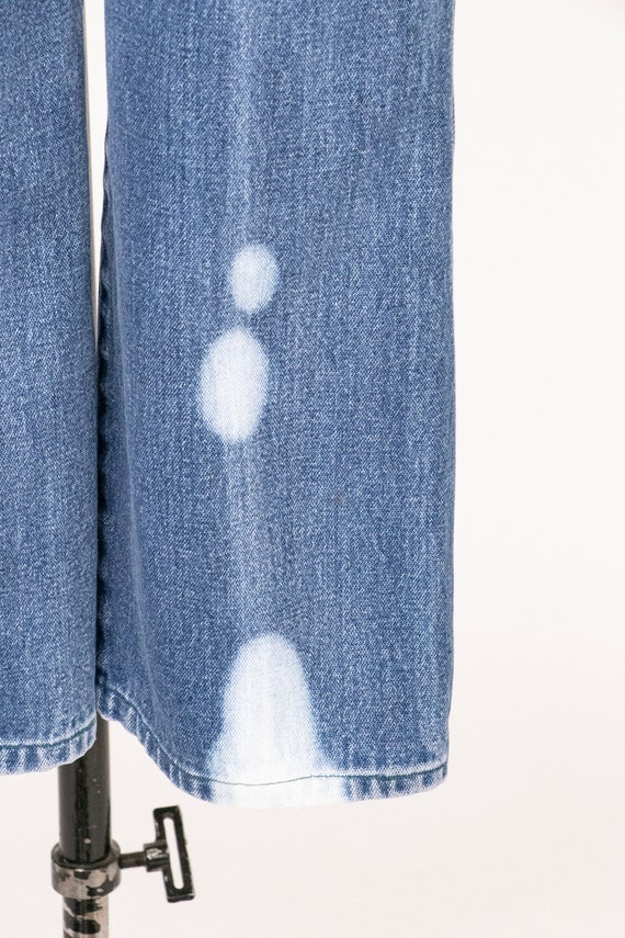 1980s Jeans Britannia Cotton Denim Straight Leg 3… - image 8