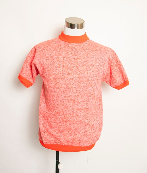 1960s Sweatshirt Short Sleeve Neon Penneys Towncra
