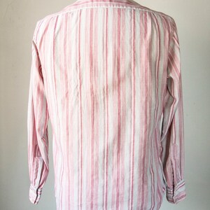 1970s Shirt Men's Striped Nordstrom M image 3