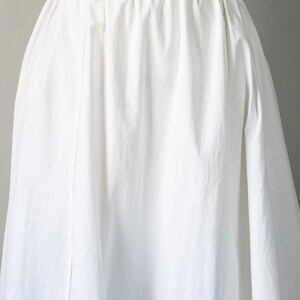 Antique Skirt Edwardian Cotton Lace Petticoat XS image 4