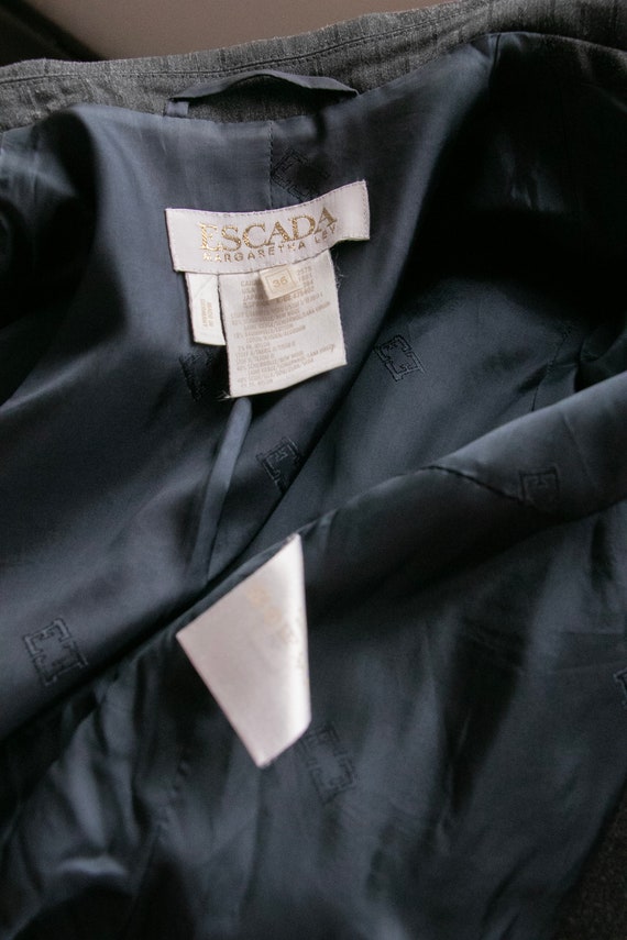 1990s Escada Blazer Designer Suit Jacket M - image 2