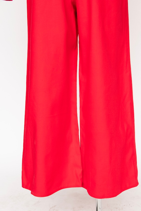 Vintage Print Casual 100% Cotton Wide Leg Jumpsuit main image 1