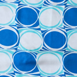 1970s Silk Scarf Burmel Deadstock Square Blue image 4