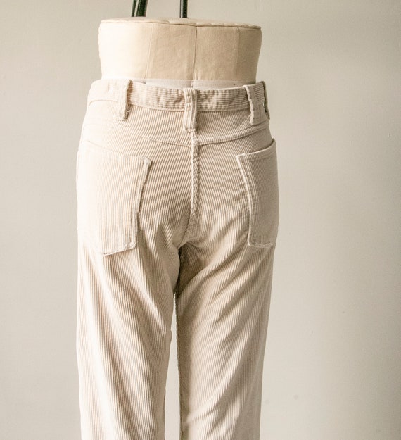 1970s Cords Corduroy Pants High Waist M - image 5
