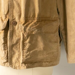 1960's Hunting Jacket Duck Fishing Canvas S - Etsy