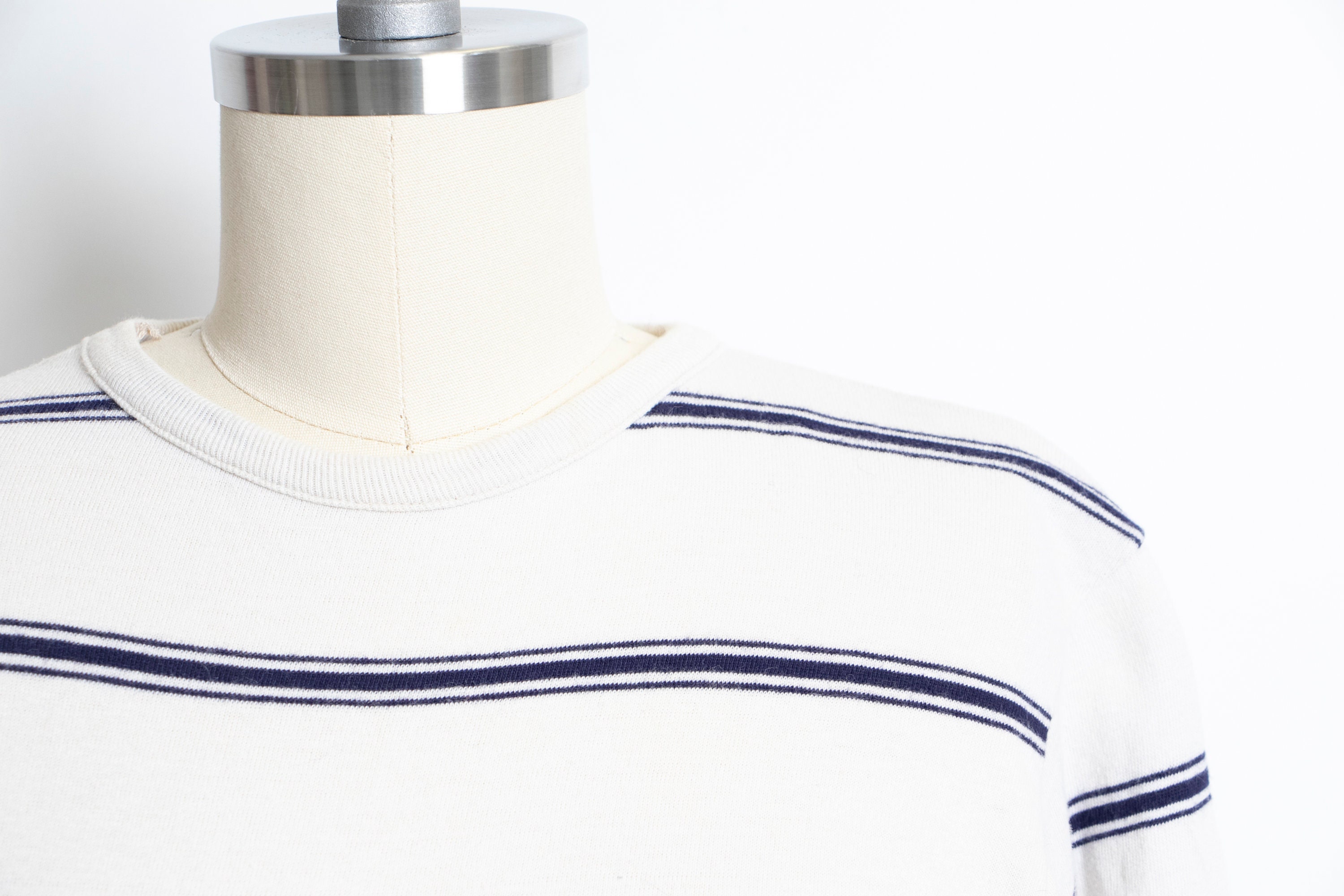 1970s T-Shirt Striped Long Sleeve Tee Shirt XS | Etsy