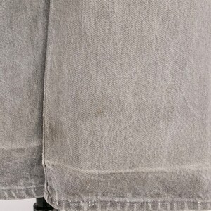 1990s Levi's Jeans Gray Denim Cotton High Waist 32 x 32 image 10
