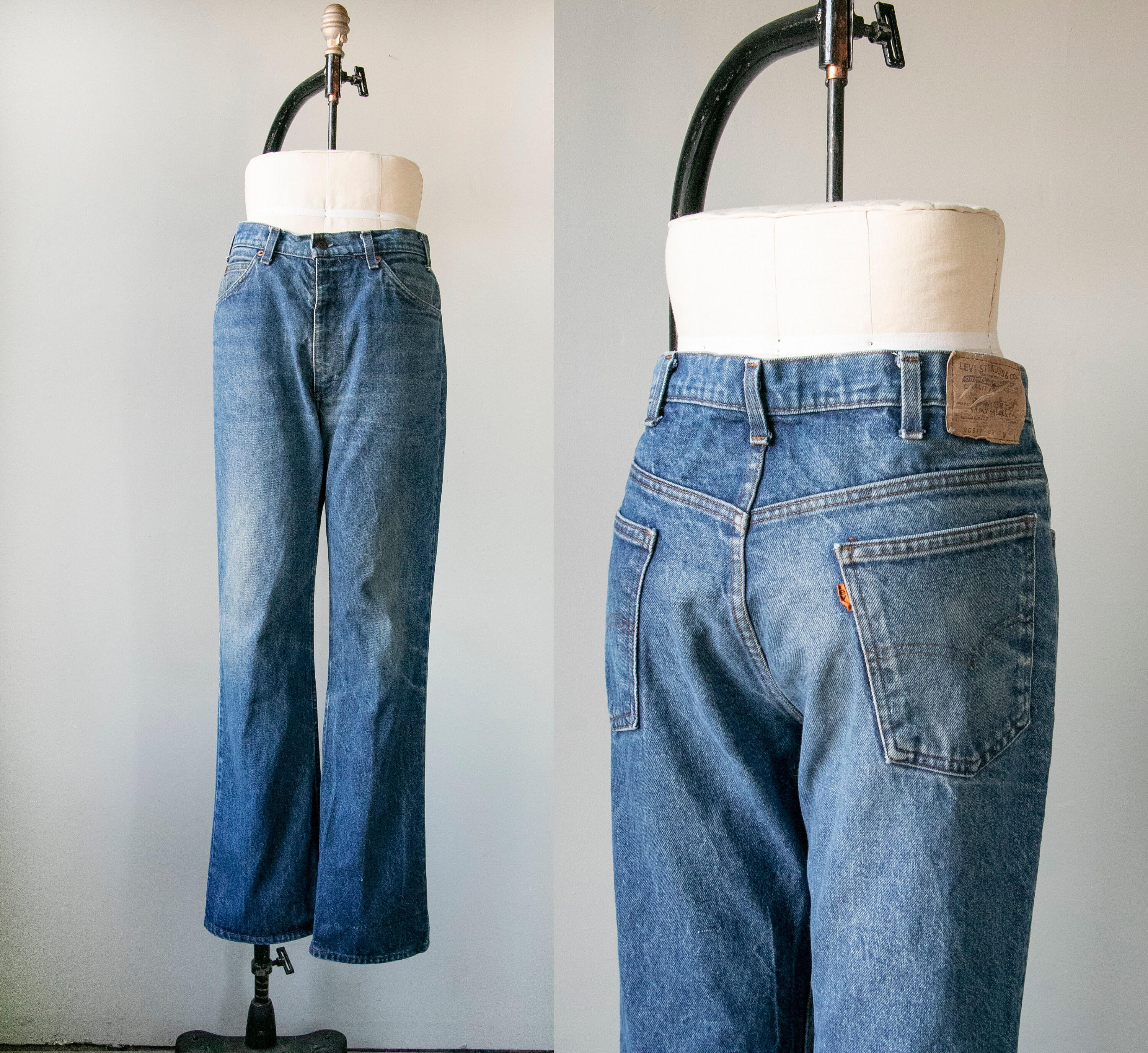 1990s Levi's Jeans Cotton Denim 35 X 31 