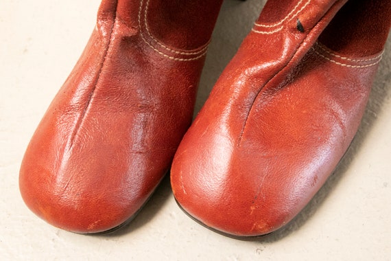 1970s Boots Suede Leather GoGo Cowboy 6 - image 6