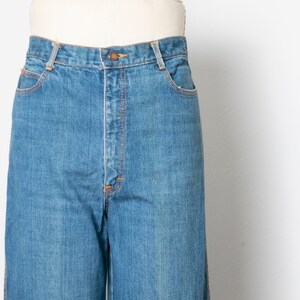 1970s Jeans Britannia Cotton Denim Wide Leg 31 x | Etsy