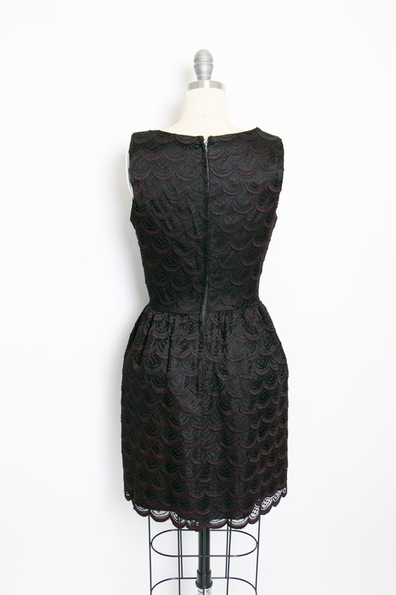 1960s Black Lace Cocktail Dress | XS/S
