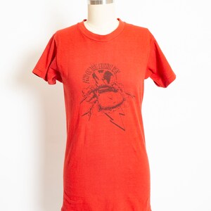 1970s T-Shirt Corvette Car Red Tee Shirt XS image 10