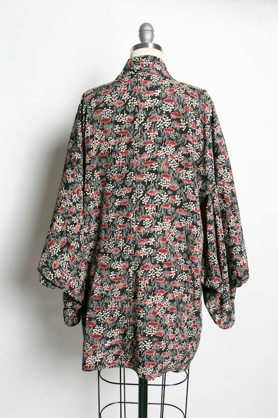 1960s Haori Rayon Japanese Jacket Robe - image 2