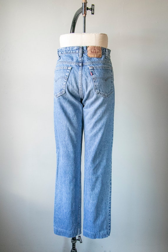 1990s Levi's 506 Jeans Cotton Denim 34" x 32" - image 2