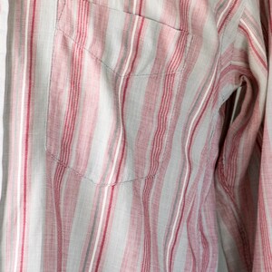 1970s Shirt Men's Striped Nordstrom M image 8