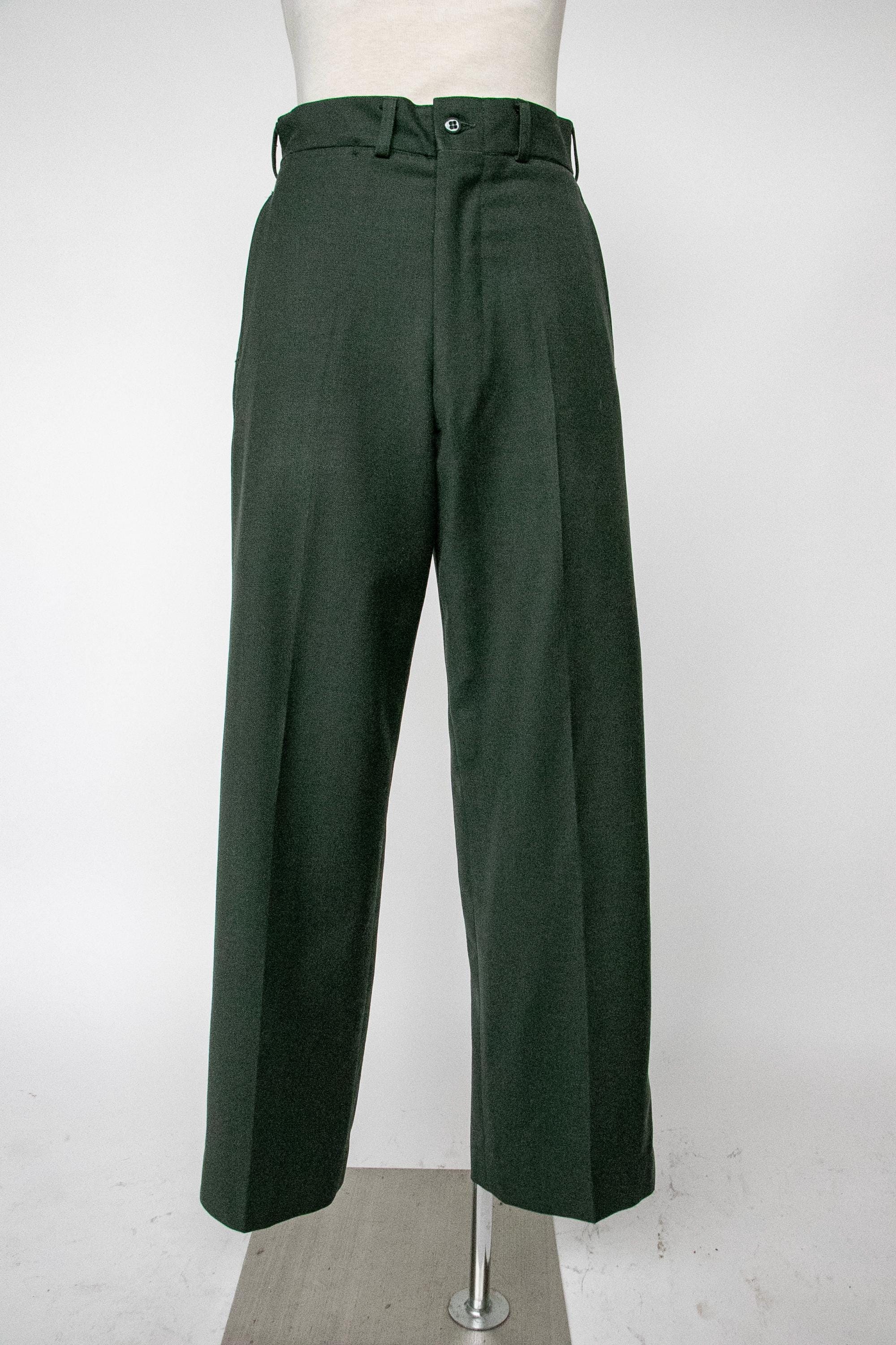 Mens Wool Pants Size 28 - Etsy display picture 1