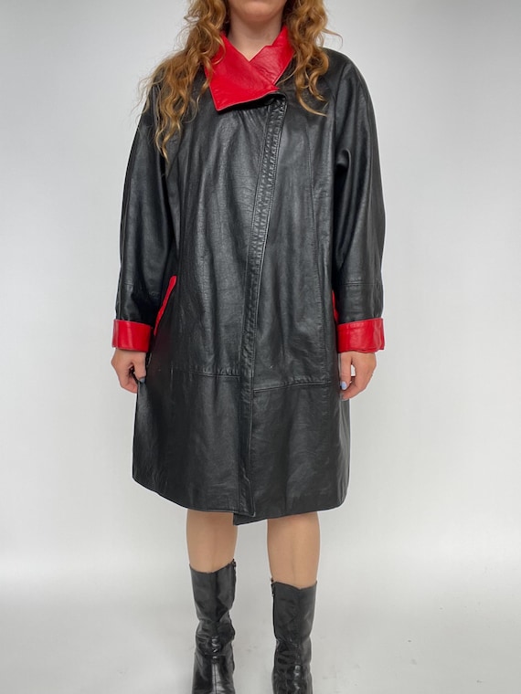 ジャケット・アウター 80's vintage leather swing top blouson 80's