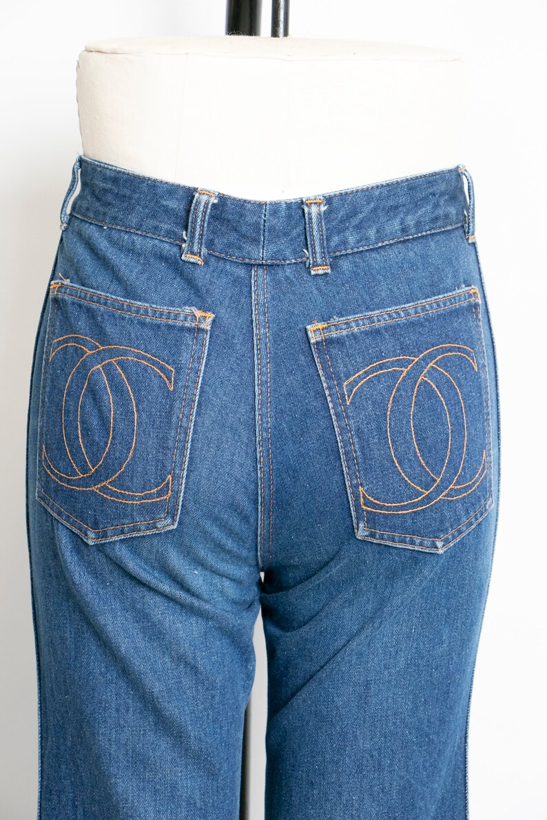 Vintage 1970s Jeans Chemin De Fer Cotton Denim 29 x | Etsy