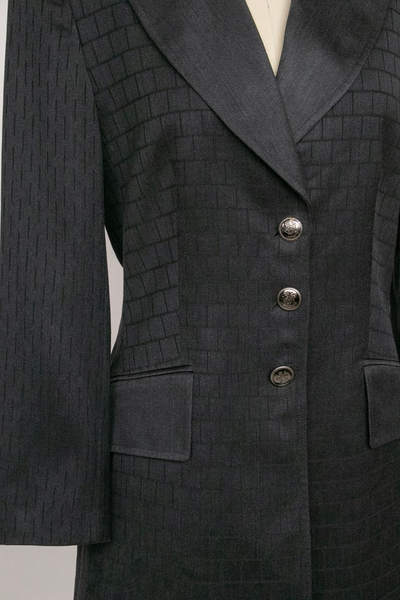 1990s Escada Blazer Designer Suit Jacket M - image 9