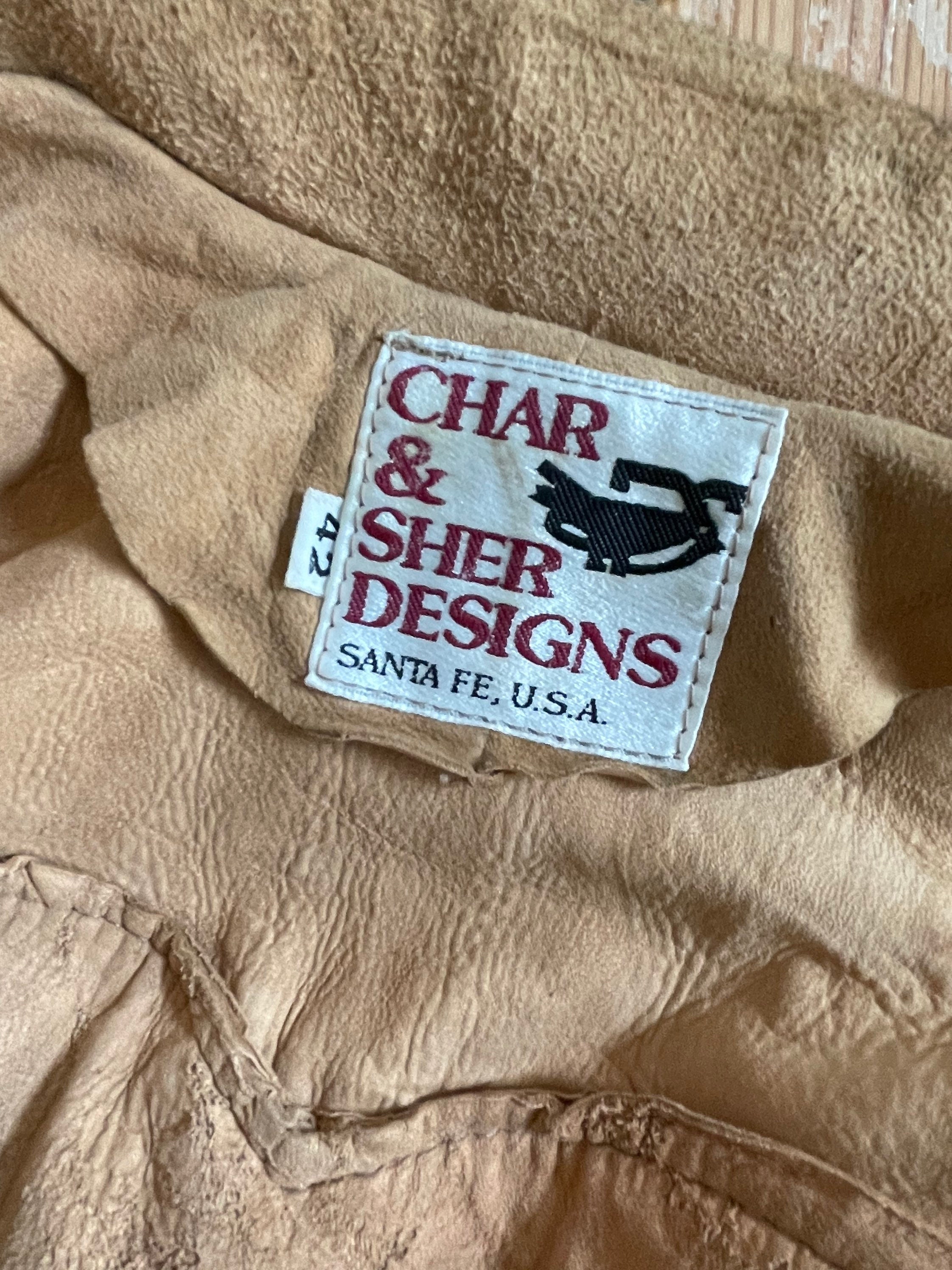 1970s Suede Shirt Char & Sher Men's Fringe M | Etsy