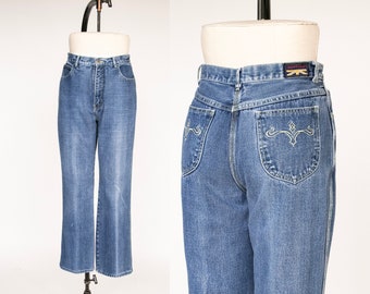 1980s Jeans Britannia Cotton Denim Straight Leg 32" x 30"