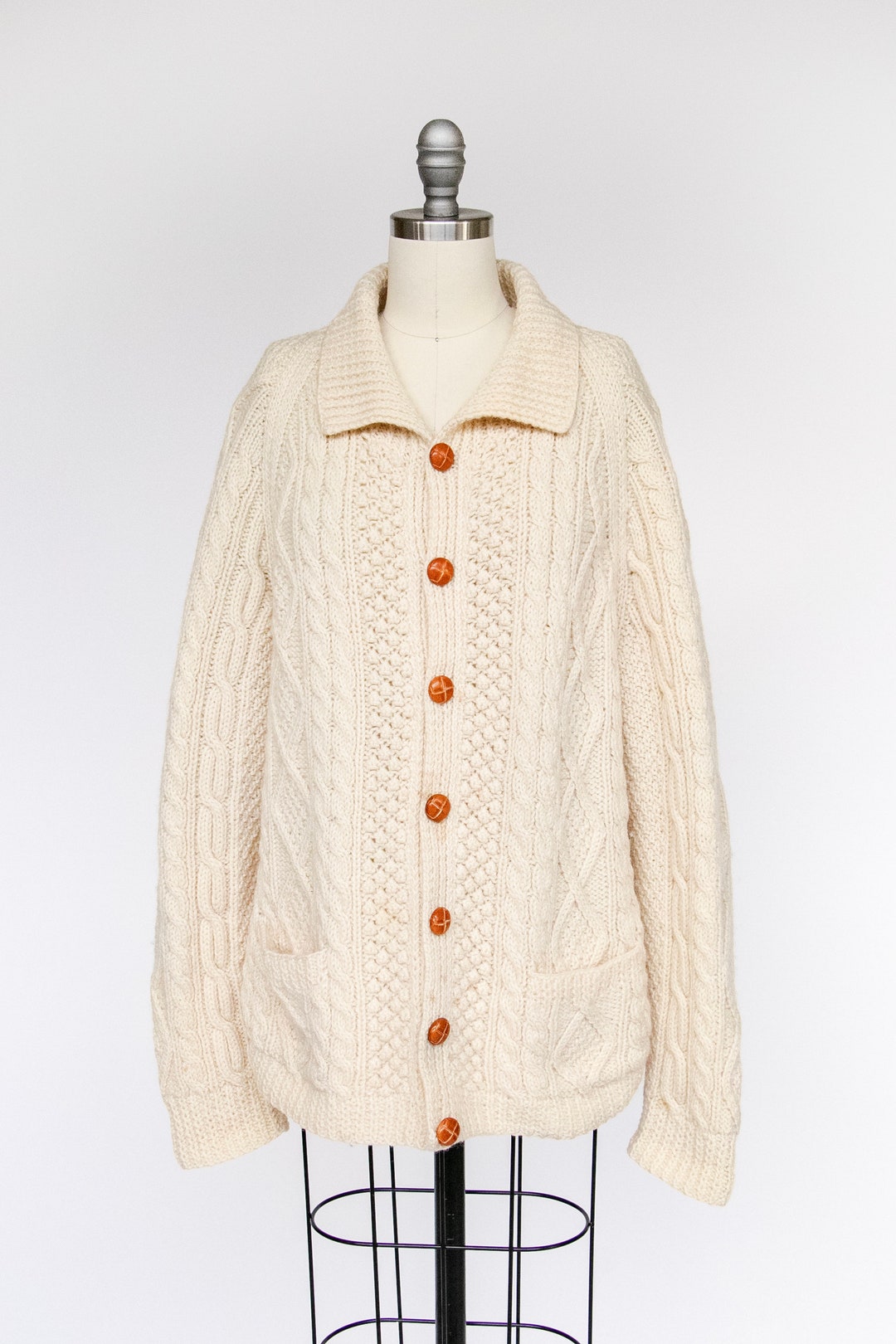 Brackloon Irish Wool Cardigan