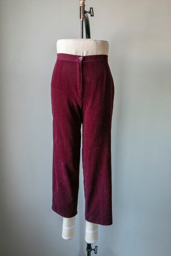 High Waist Corduroy Pants Women Corduroy Vintage Fit