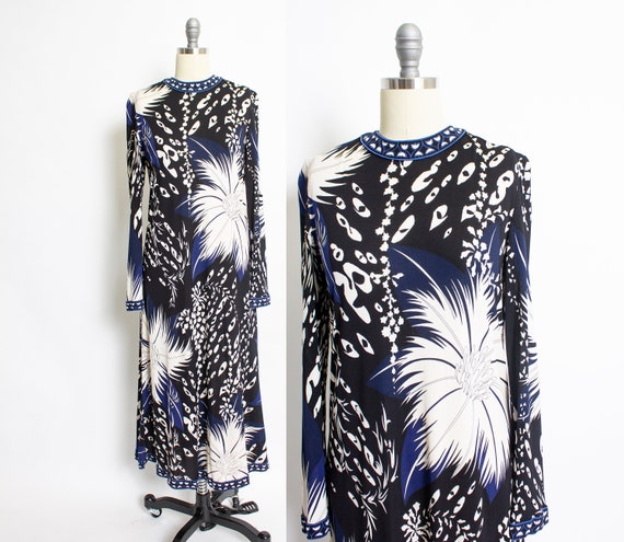1970s AVERARDO BESSI Dress Knit Jersey Small