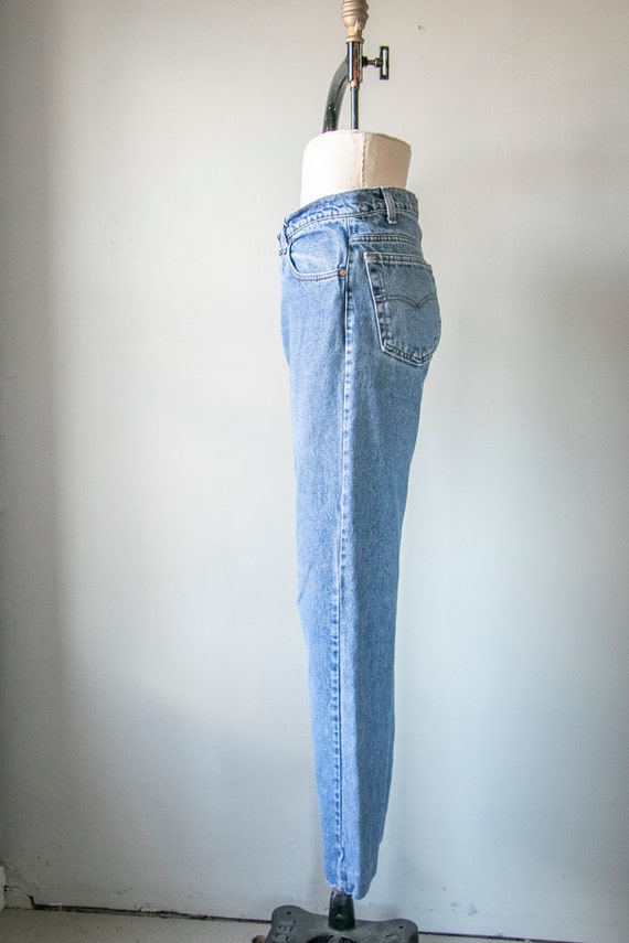 1990s Levi's 506 Jeans Cotton Denim 34" x 32" - image 3