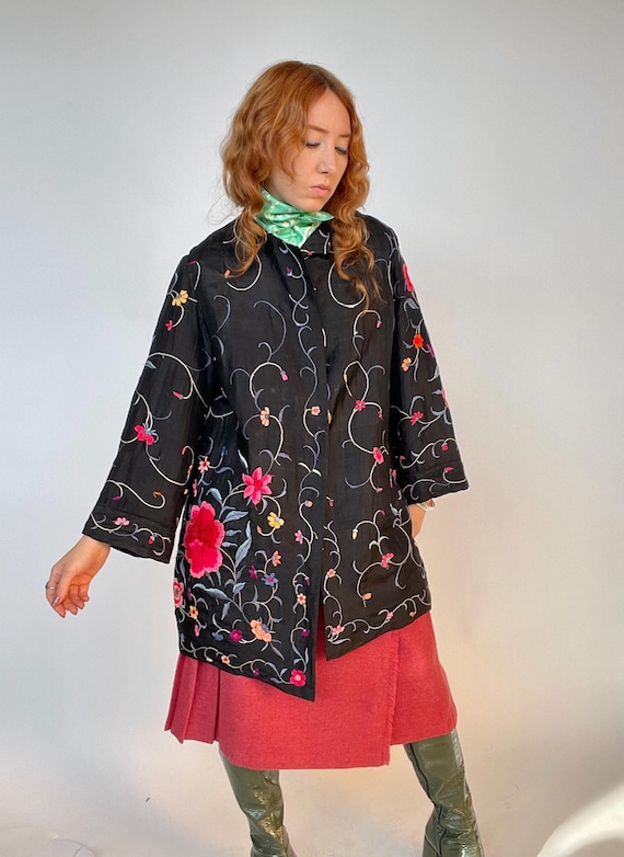 ジャケット/アウター vintage MULTI PATTERN CHINA JACKET