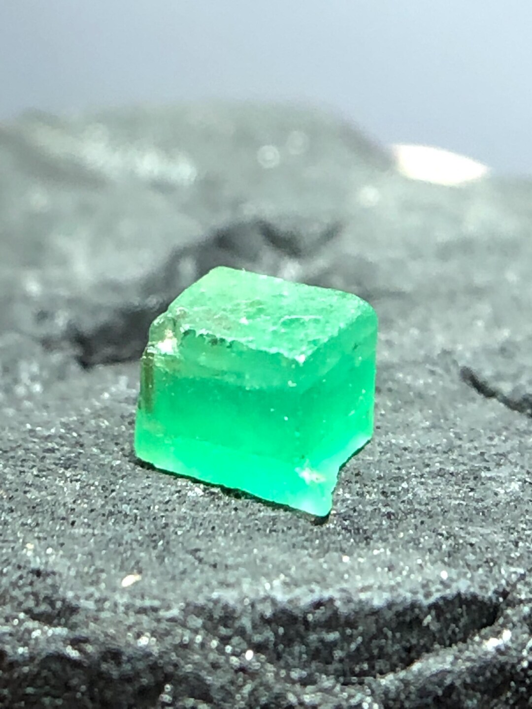 Pokemon Emerald Rough Natural Emerald Rough | 0.6 Ct Green Emerald Raw | Emerald Gemstone ...