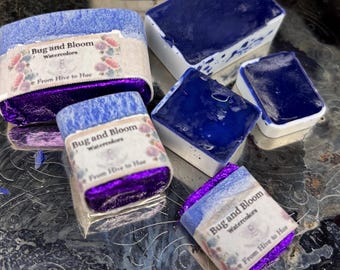 Genuine Lapis Lazuli watercolor