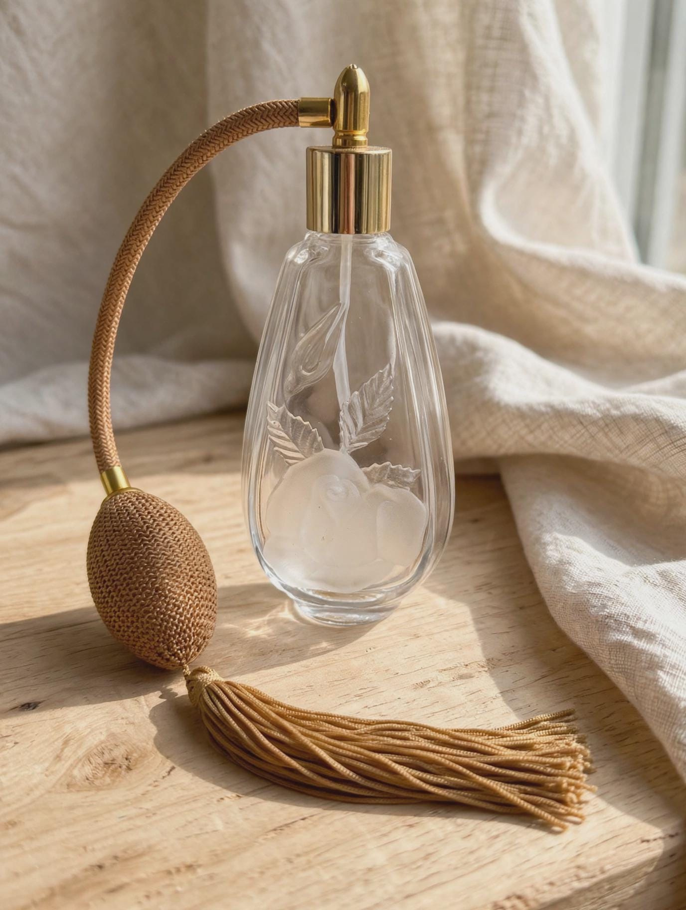 French Crystal Perfume Bottles - Etsy