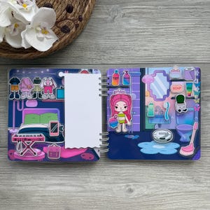 Kpop Dämonenjäger Geschenkbox | Kpop Dämonenjäger Quiet Buch | Dämonenjägerin Kpop Spielzeug | Dämonenjäger Kleinkind beschäftigt Buch | Kpop Kinderaktivität Bild 9