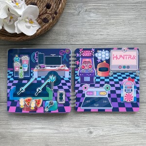 Kpop Dämonenjäger Geschenkbox | Kpop Dämonenjäger Quiet Buch | Dämonenjägerin Kpop Spielzeug | Dämonenjäger Kleinkind beschäftigt Buch | Kpop Kinderaktivität Bild 10