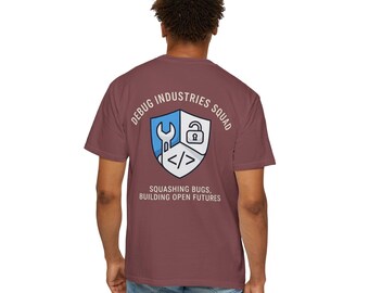 Debug Industries T-Shirt: Tech Humor Graphic Tee, Programmer Gift