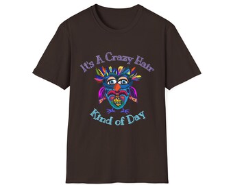 Owl Crazy Hair Day Funny Tee