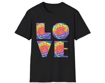 Rainbow Rose Love Shirt