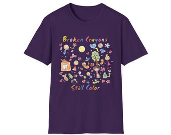 Broken Crayons Still Color Shirt