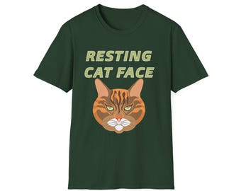 Resting Cat Face Shirt