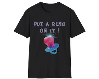Humorous Nostalgia Ring Pop Shirt