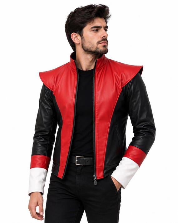 Nightcrawler X‑Men Cosplay Biker Jacket | Halloween Jacket
