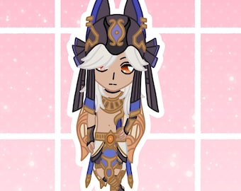 Cyno Genshin Impact Sticker