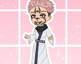 Sukuna Jujutsu Kaisen Sticker